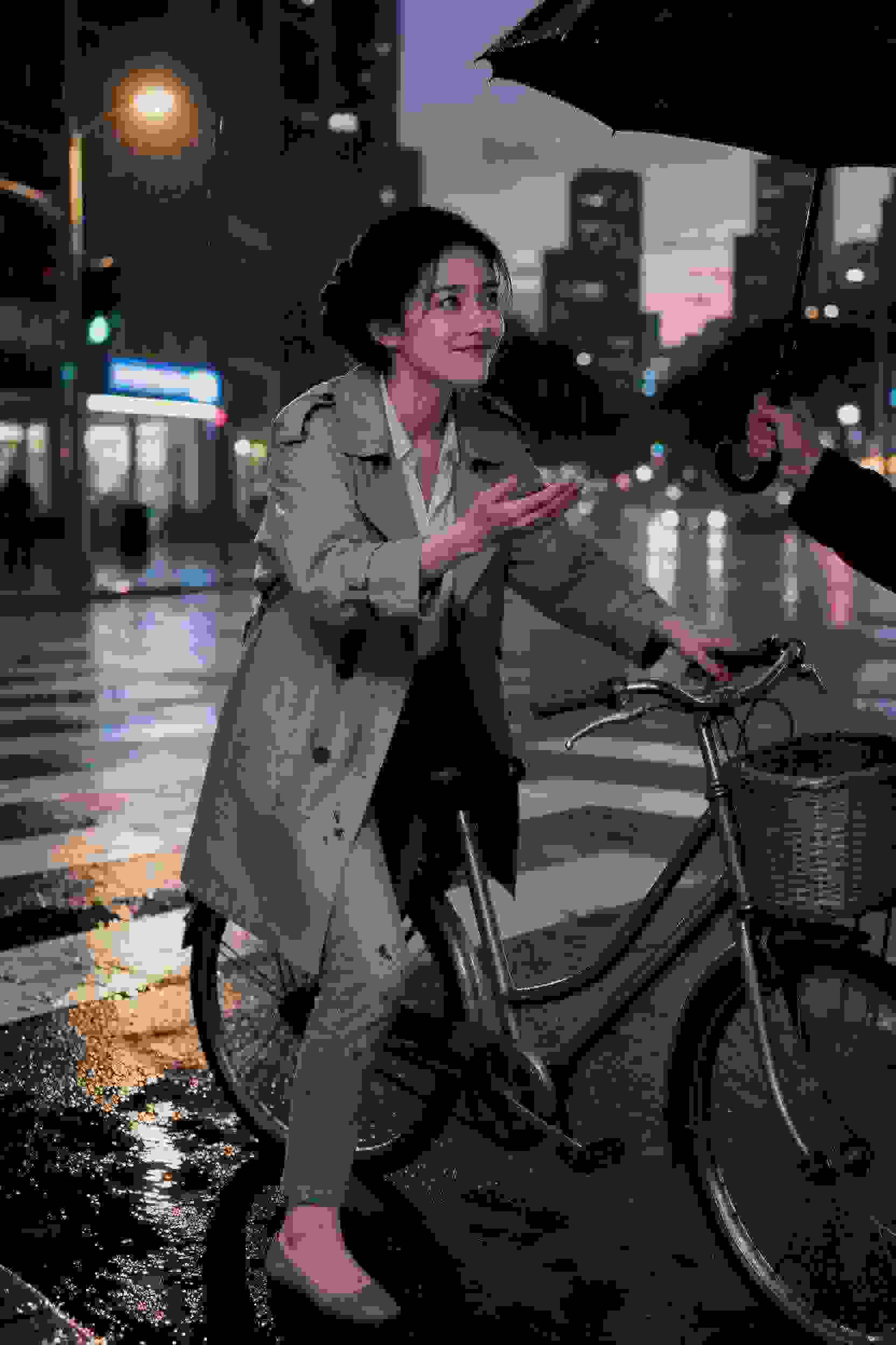 夜间校园